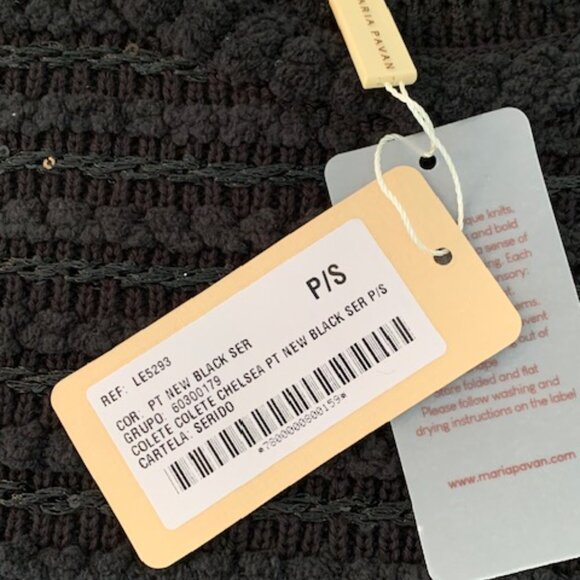 Maria Pavan Sleeveless Textured Vest - Picture 7 of 7